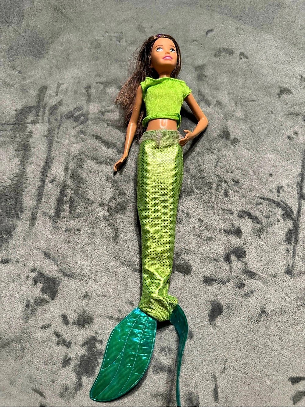 Mattel Green & Blue Mermaid Doll with Tail
